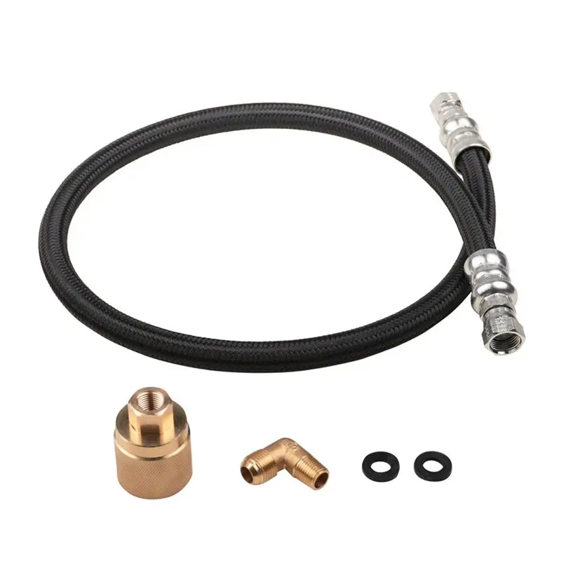 Forklift Propane Hose (LPG) 34" Length W/ Rego 7141F Tank Connector & 1/4 MPT For All Brands Of Forklifts-X59A
Forklift Propane Hose (LPG) 34" Length W/ Rego 7141F Tank Connector & 1/4 MPT For All Brands Of Forklifts-X59A