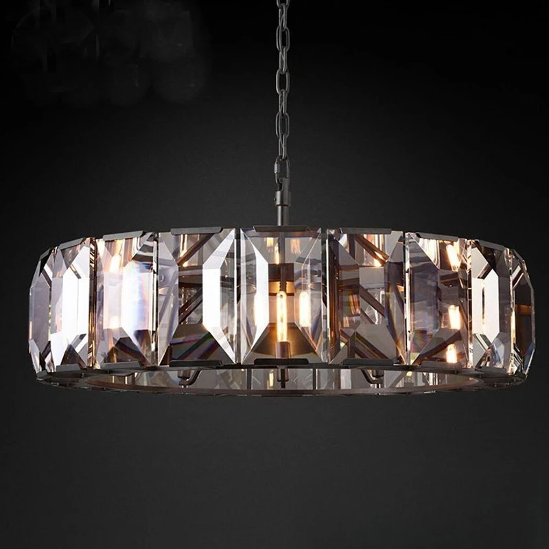 RH American retro neoclassical crystal chandelier personalized living room bedroom villa dining room wine lamp
RH American retro neoclassical crystal chandelier personalized living room bedroom villa dining room wine lamp