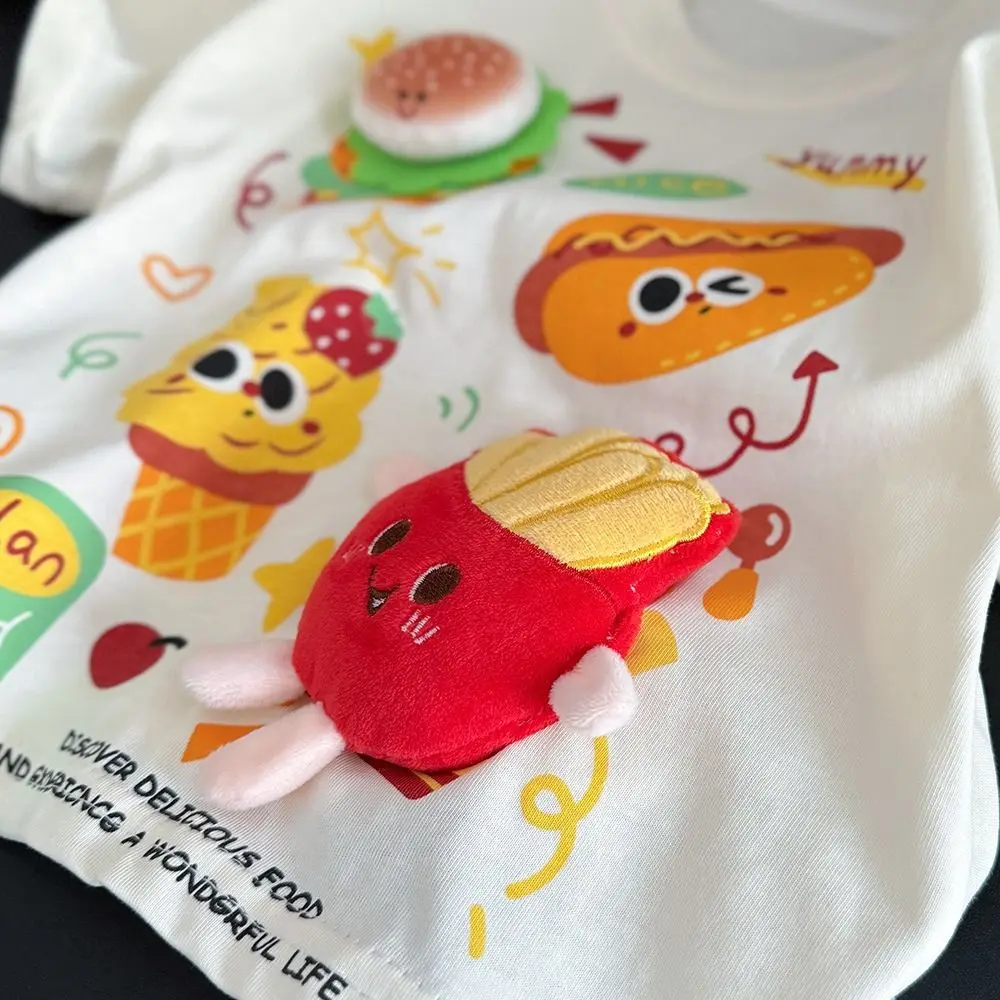 Creative Children's Short Sleeves Pure Cotton 3D Hamburger Children's Tees Multiple Sizes Cartoon Printed Summer T-shirts
Creative Children's Short Sleeves Pure Cotton 3D Hamburger Children's Tees Multiple Sizes Cartoon Printed Summer T-shirts