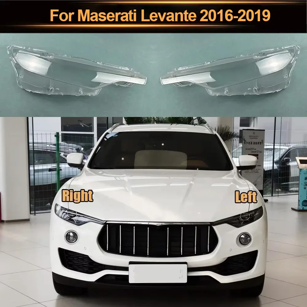 For Maserati Levante 2016-2019 Headlight Cover Boutique Transparent Lampshdade Headlamp Shell Plexiglass Replace Original Lens
For Maserati Levante 2016-2019 Headlight Cover Boutique Transparent Lampshdade Headlamp Shell Plexiglass Replace Original Lens