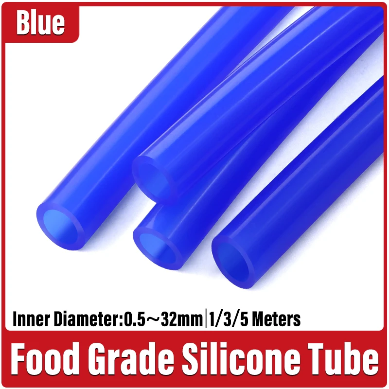 1/3/5/M Blue Food Grade Silicone Tube Flexible Silica Gel Pipe Rubber Hose Air Irrigation Pipes Water Connector Colorful Hose
1/3/5/M Blue Food Grade Silicone Tube Flexible Silica Gel Pipe Rubber Hose Air Irrigation Pipes Water Connector Colorful Hose