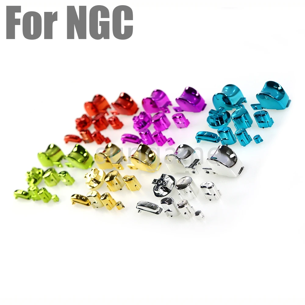 20sets For NGC Gamecube Controller Chrome Plating Handle Buttons Replacement
20sets For NGC Gamecube Controller Chrome Plating Handle Buttons Replacement