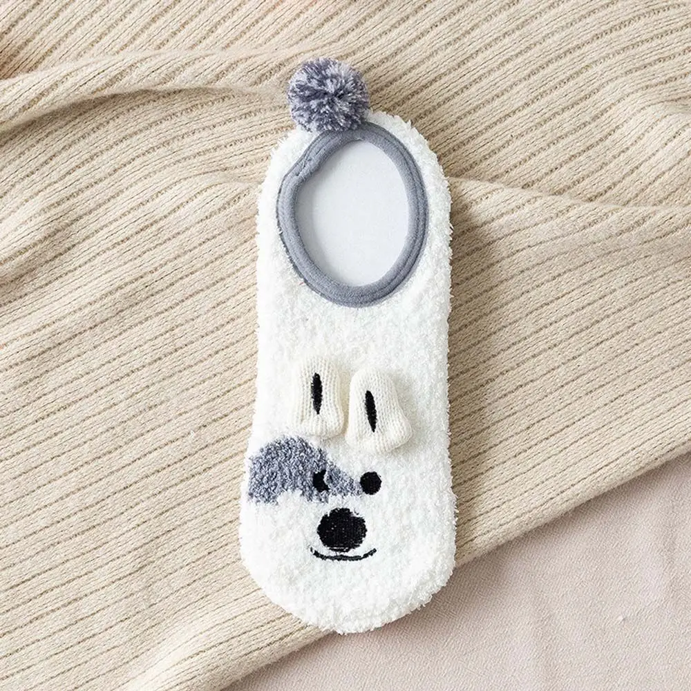 Trendy Warm 3D Animal Rabbit Cartoon Dog Coral Fleece Korean Ankle Socks Winter Hosiery Floor Socks Women Sleep Socks
Trendy Warm 3D Animal Rabbit Cartoon Dog Coral Fleece Korean Ankle Socks Winter Hosiery Floor Socks Women Sleep Socks
