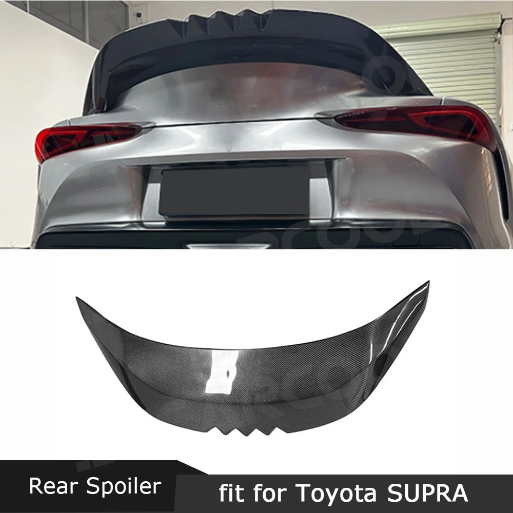 JMCARCOOL для Toyota SUPRA A90 A91 2019-2024, задний бампер из настоящего углеродного волокна, спойлер, хвостовые крылья, гоночный спойлер, комплекты кузова
JMCARCOOL для Toyota SUPRA A90 A91 2019-2024, задний бампер из настоящего углеродного волокна, спойлер, хвостовые крылья, гоночный спойлер, комплекты кузова