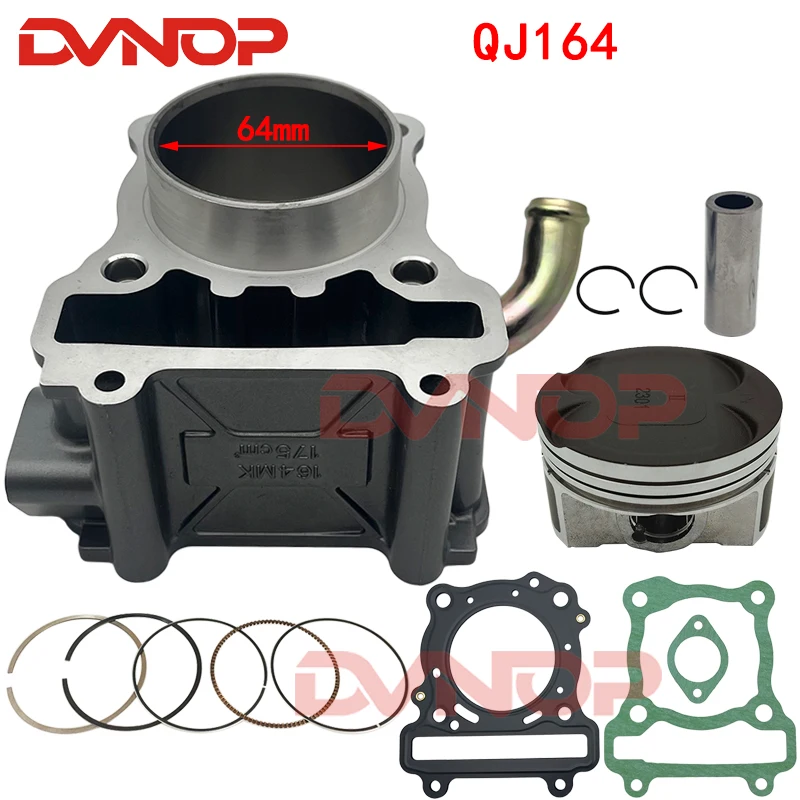 Motorcycle Engine Cylinder Kit 64mm Bore for Benelli 180S QJ164MK BJ175-31 165S 200S 164MK
Motorcycle Engine Cylinder Kit 64mm Bore for Benelli 180S QJ164MK BJ175-31 165S 200S 164MK