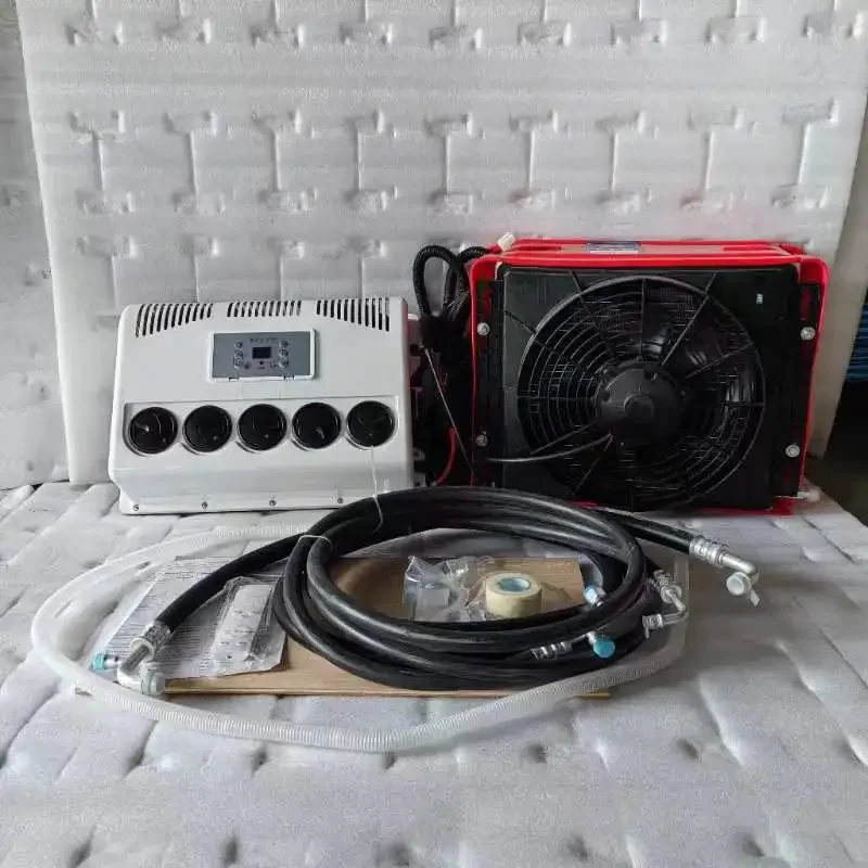 Gold Seller 12v/24v Small Cab air Cooling DC air Conditioning System Truck/crane Parking air Conditioner
Gold Seller 12v/24v Small Cab air Cooling DC air Conditioning System Truck/crane Parking air Conditioner