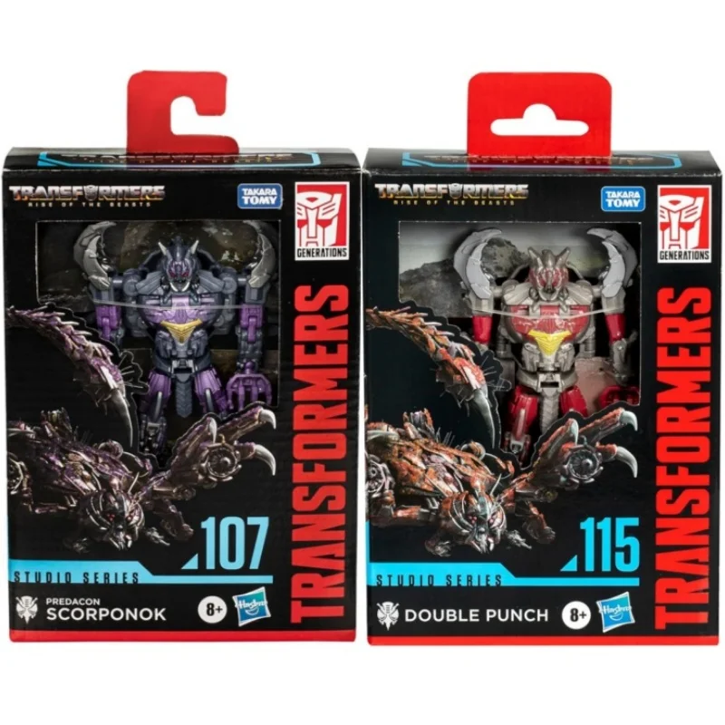 Transformers Toys Studio Series Rise of The Beasts SS107 Predacon Scorponok SS115 Double Punch Deluxe 4.5-inch Action Figure Toy
Transformers Toys Studio Series Rise of The Beasts SS107 Predacon Scorponok SS115 Double Punch Deluxe 4.5-inch Action Figure Toy