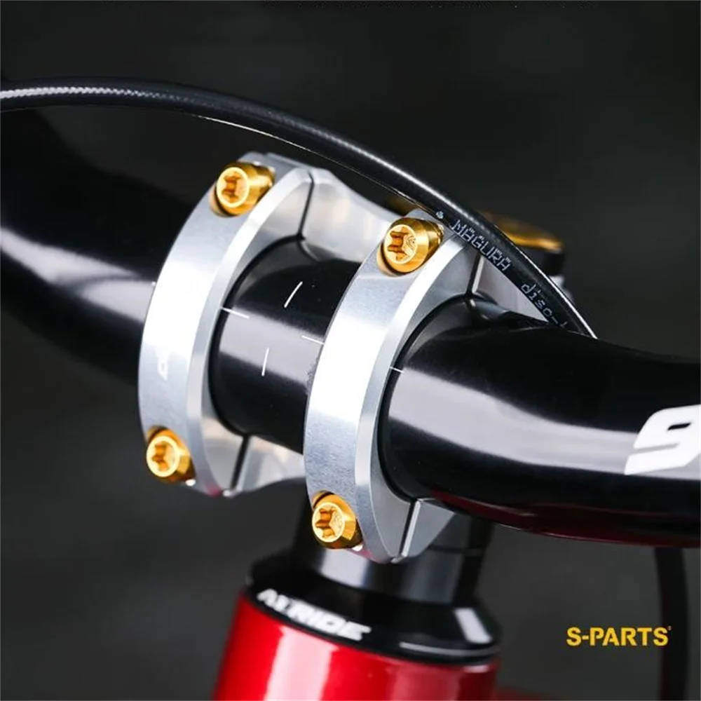 6pcs Dirt Jump Bike stem titanium screw for A11RIDE stem 35mmcaliber
6pcs Dirt Jump Bike stem titanium screw for A11RIDE stem 35mmcaliber