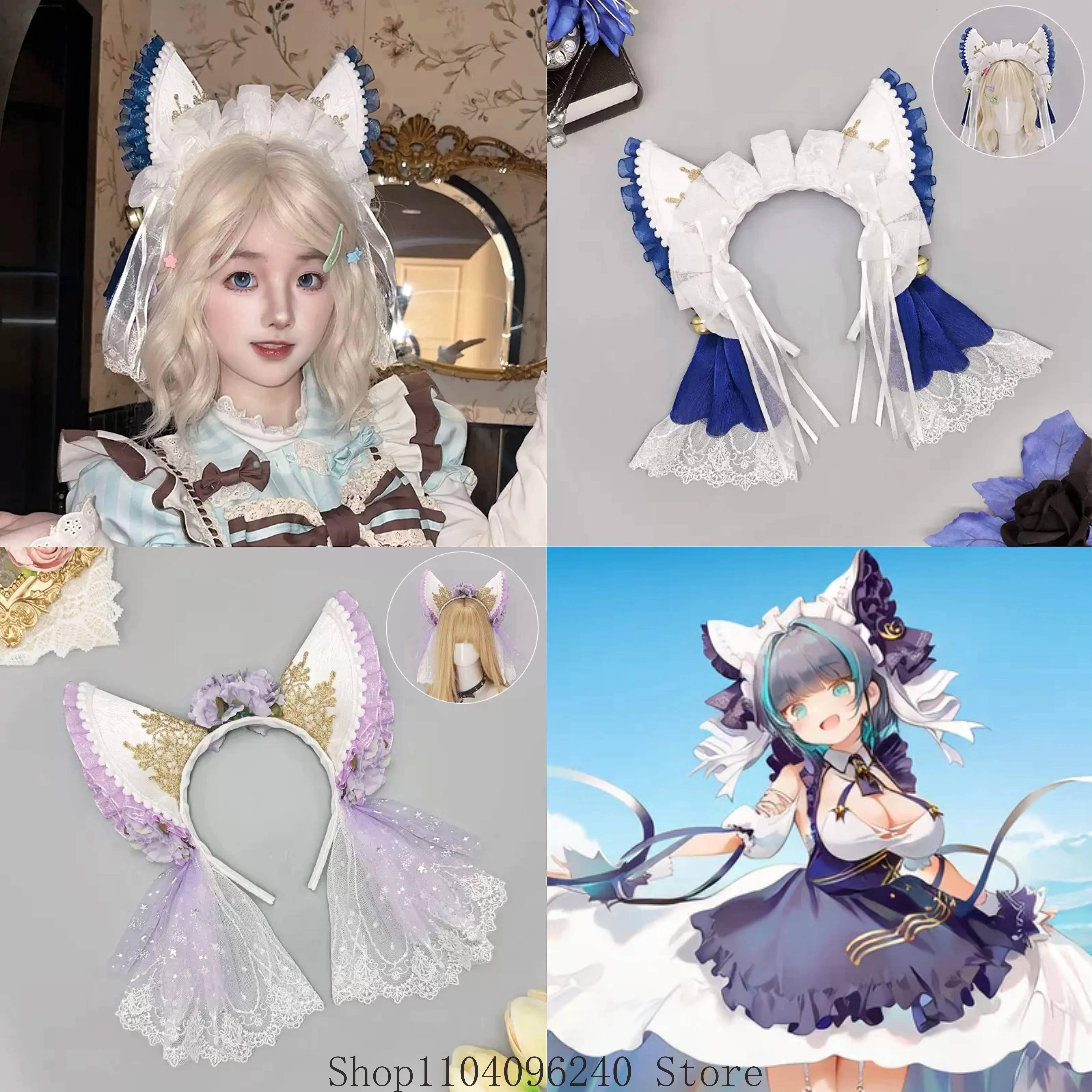 Azur Lane Cheshire Animal Ears Cosplay Prop Headwear Hairband Hairpin Anime Cosplay Maid Cat Ear Headwear
Azur Lane Cheshire Animal Ears Cosplay Prop Headwear Hairband Hairpin Anime Cosplay Maid Cat Ear Headwear