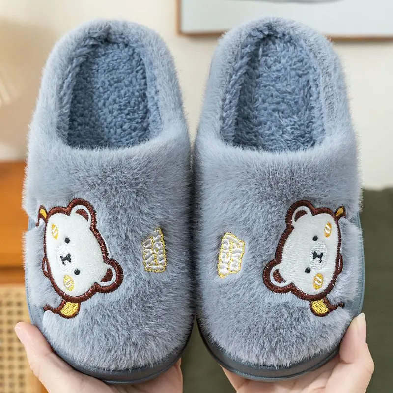2026 New Boys Girls Winter Indoor Fluffy Cotton Slippers Thickened Anti Slip Warm Cartoon Design Shoes for Kids
2026 New Boys Girls Winter Indoor Fluffy Cotton Slippers Thickened Anti Slip Warm Cartoon Design Shoes for Kids
