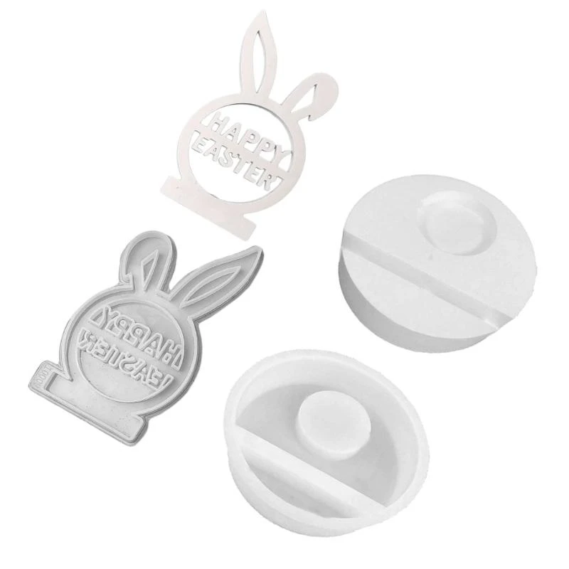 Rabbit Candlesticks Resins Molds Easter Rabbit Holder Silicone Moulds
Rabbit Candlesticks Resins Molds Easter Rabbit Holder Silicone Moulds
