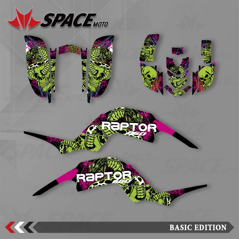 SPACE полная графика наклейки номер имя фон на заказ для Yamaha RAPTOR 660 ATV
SPACE полная графика наклейки номер имя фон на заказ для Yamaha RAPTOR 660 ATV