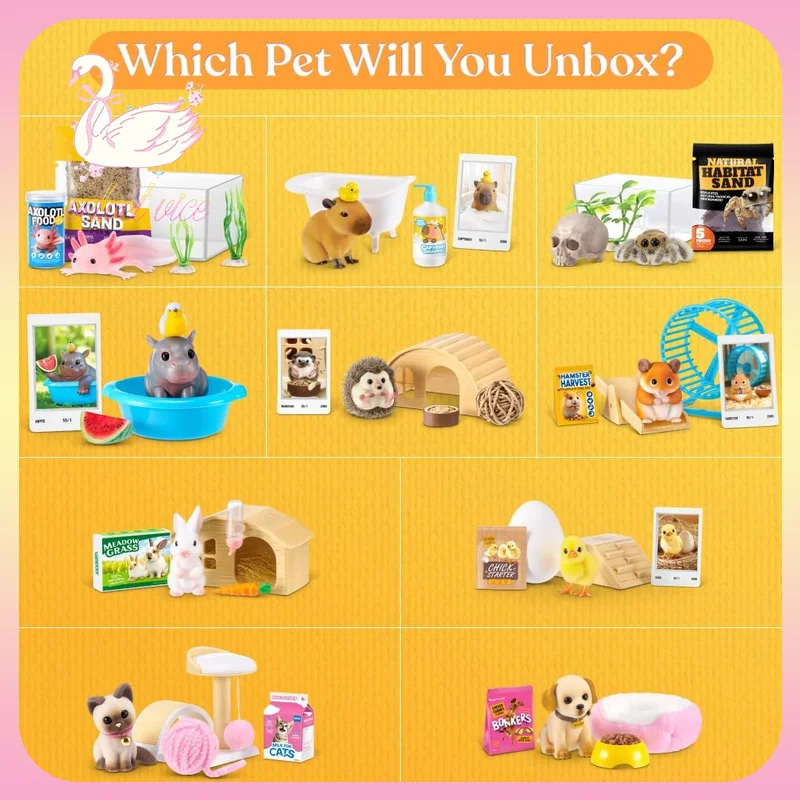 Original Zuru Mini Brands My Mini Pets Blind ball Collectible Mystery Capsule Miniature Pets Ornament Collect Toys Girls Gifts
Original Zuru Mini Brands My Mini Pets Blind ball Collectible Mystery Capsule Miniature Pets Ornament Collect Toys Girls Gifts