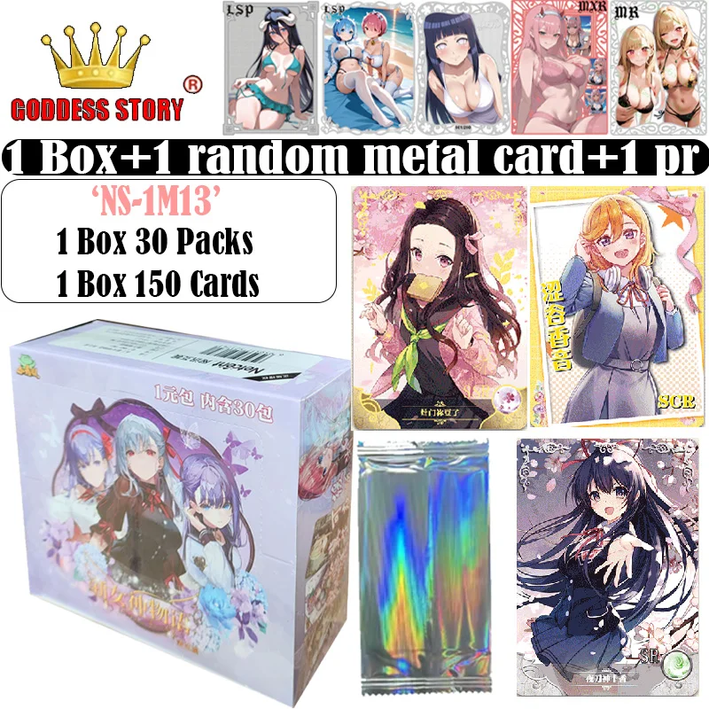 NS-1M13 Goddess Story Collection Cards Waifu Booster Box Rare SER Anime Game Girl Party Swimsuit Party Doujin Toys Hobby Gifts
NS-1M13 Goddess Story Collection Cards Waifu Booster Box Rare SER Anime Game Girl Party Swimsuit Party Doujin Toys Hobby Gifts