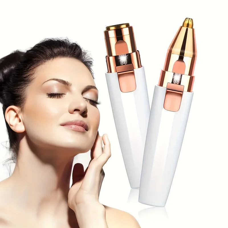 Multifunctional 2-in-1 electric eyebrow trimmer, men's nose hair trimmer, shaver, body hair trimmer, women's body hair groomer dedicated automatic eyebrow trimmer, eyebrow shaver pen, rechargeable professional eyebrow trimmer, full body shaver, pubic hair
Multifunctional 2-in-1 electric eyebrow trimmer, men's nose hair trimmer, shaver, body hair trimmer, women's body hair groomer dedicated automatic eyebrow trimmer, eyebrow shaver pen, rechargeable professional eyebrow trimmer, full body shaver, pubic hair