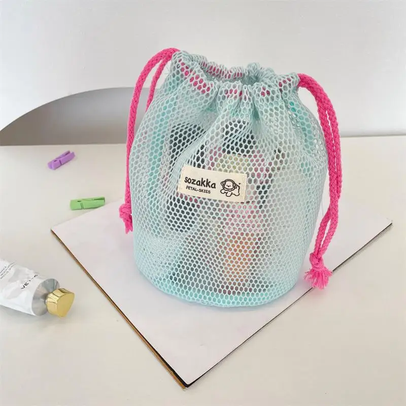 Mesh Large Capacity Drawstring Pocket Makeup Toiletry Storage Bags Travel Washing Body Shower Organizer Cosmetic Organizer
Mesh Large Capacity Drawstring Pocket Makeup Toiletry Storage Bags Travel Washing Body Shower Organizer Cosmetic Organizer