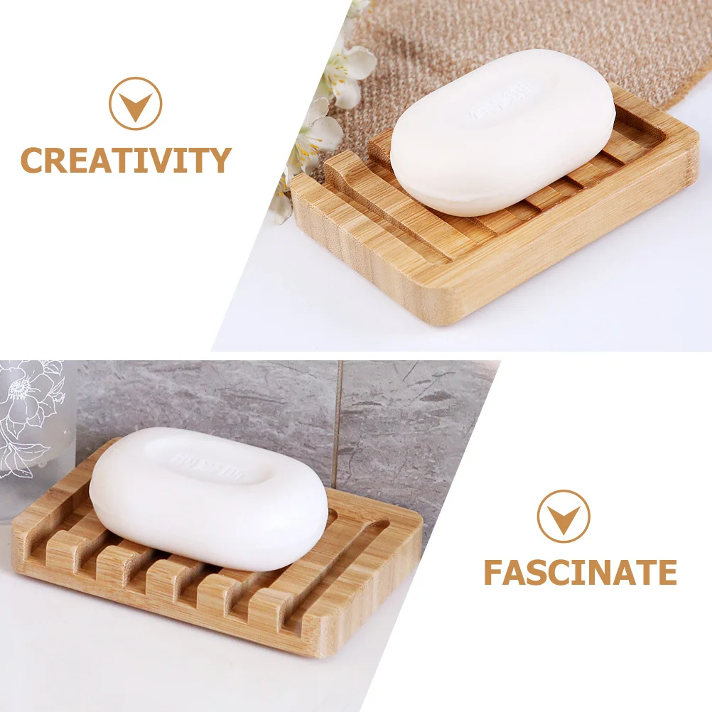 Draining Soap Dish Bamboo Self-Draining Holder For Bathroom Kitchen Shower Sturdy Tray Storage Box Bar Soap Container
Draining Soap Dish Bamboo Self-Draining Holder For Bathroom Kitchen Shower Sturdy Tray Storage Box Bar Soap Container