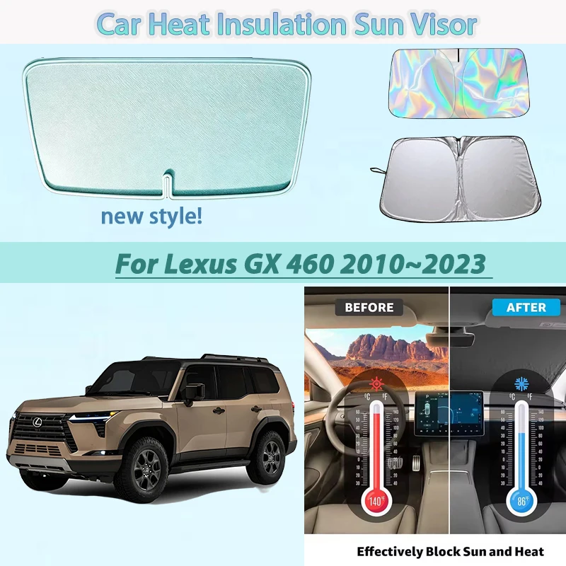 Car Front Windshield Sunshade Heat Insulation Sun Visor Summer Colling Auto Accessories For Lexus GX 460 2010~2023 2018 Foldable
Car Front Windshield Sunshade Heat Insulation Sun Visor Summer Colling Auto Accessories For Lexus GX 460 2010~2023 2018 Foldable