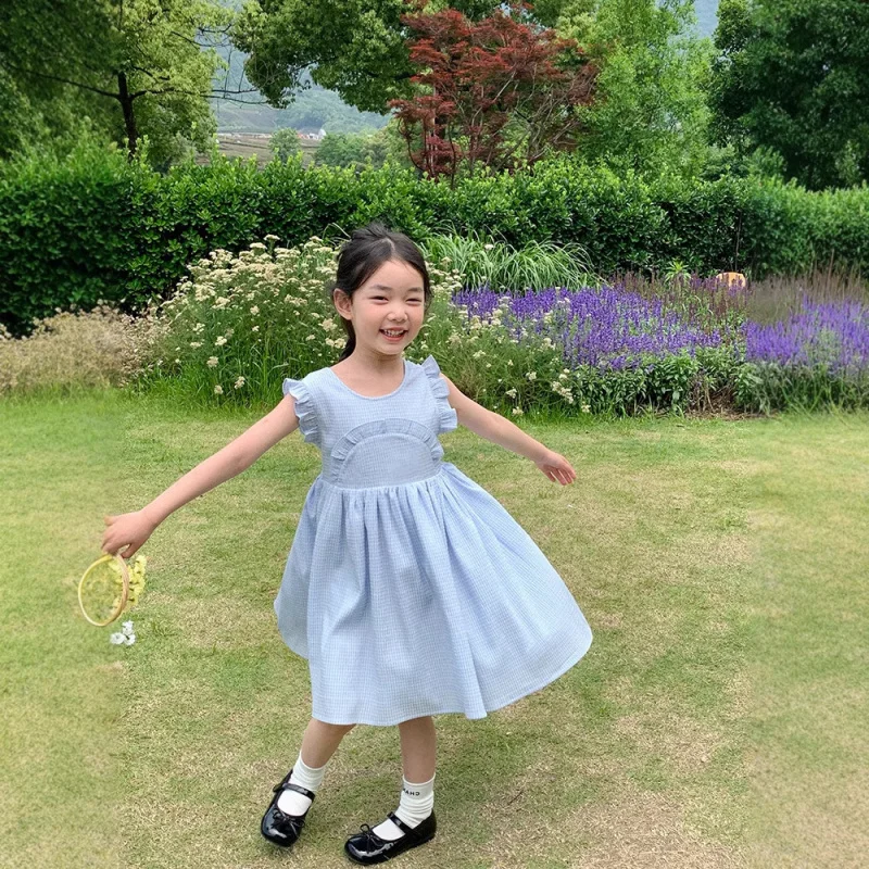 Girls' Dress Spring Summer New Sweet Plaid Stylish Round Neck Forest Style Princess Dress for Young Girls Wholesale
Girls' Dress Spring Summer New Sweet Plaid Stylish Round Neck Forest Style Princess Dress for Young Girls Wholesale