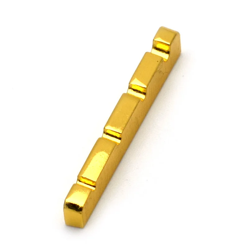High Quality Brass Bass Nut Gold Plated Electric Bass Top Nut 4-String Golden Brass Nut Multiple Sizes
High Quality Brass Bass Nut Gold Plated Electric Bass Top Nut 4-String Golden Brass Nut Multiple Sizes