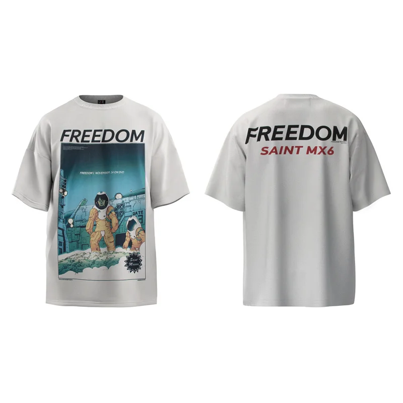 New Saint 24SS Spaceman Printed Retro T-shirt Summer Loose Casual Round Neck Short Sleeve T-shirt Tops Mens Womens
New Saint 24SS Spaceman Printed Retro T-shirt Summer Loose Casual Round Neck Short Sleeve T-shirt Tops Mens Womens