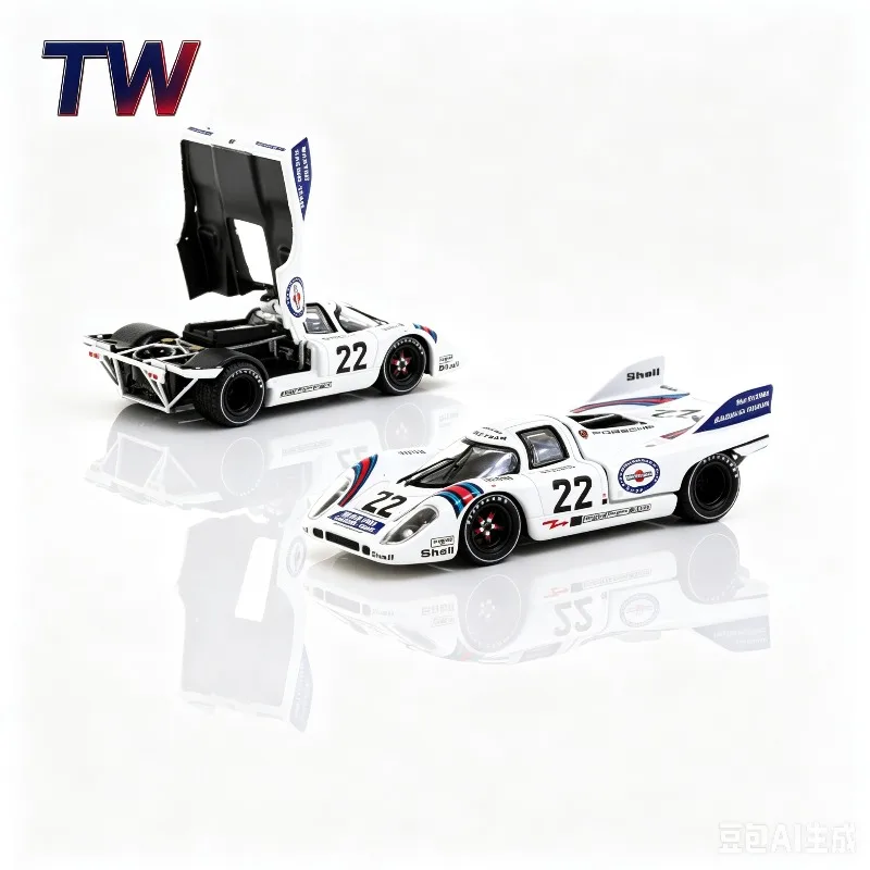 Tarmac Works 1:64 917 Le Mans black gold alloy die-casting car model static simulation ornament, adult collectibles,boys' toys.
Tarmac Works 1:64 917 Le Mans black gold alloy die-casting car model static simulation ornament, adult collectibles,boys' toys.