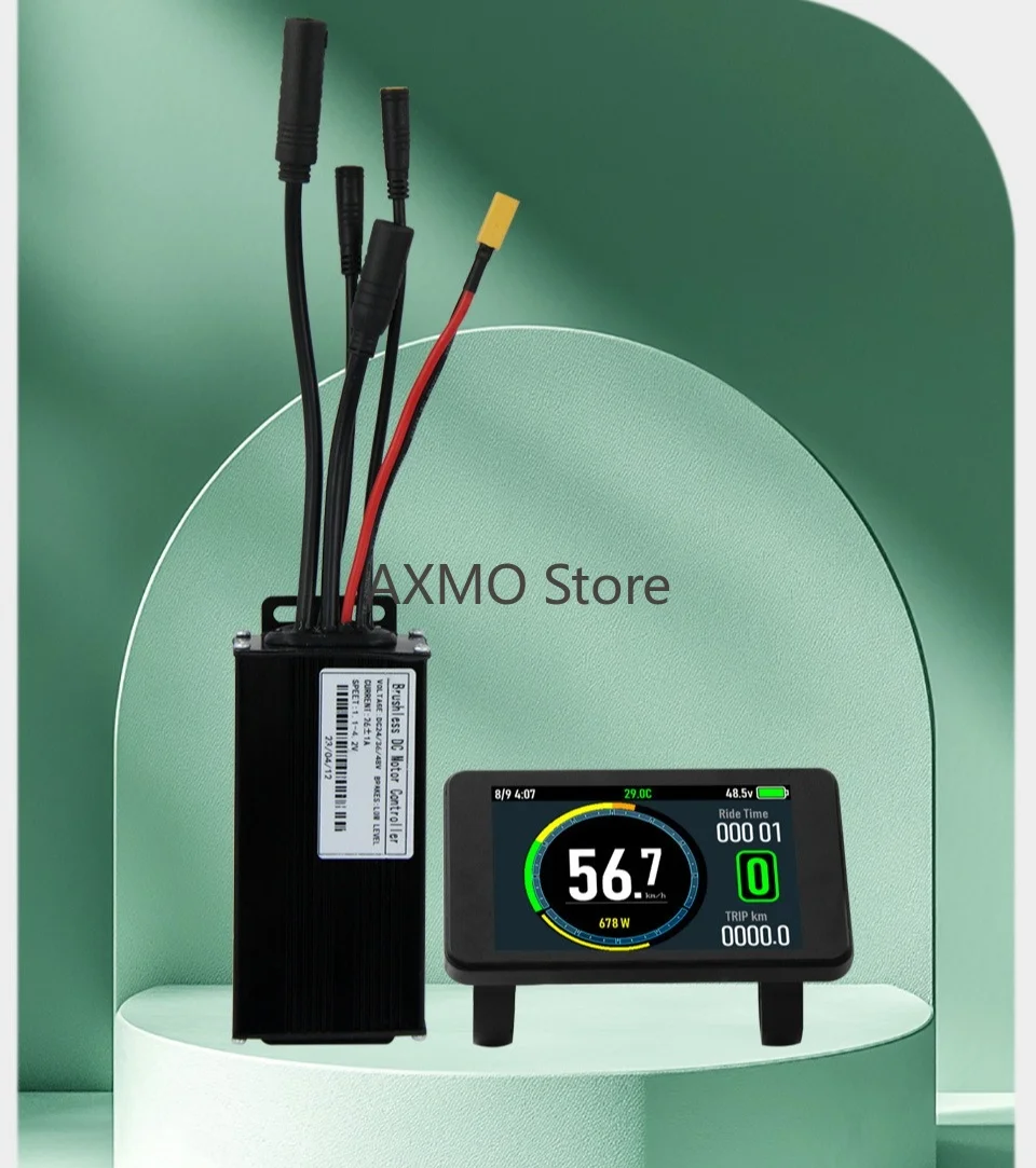 36V48V Three-mode 26A Controller Waterproof Electric Bicycle Controller System Electric Scooter T8 LCD Color Screen Meter
36V48V Three-mode 26A Controller Waterproof Electric Bicycle Controller System Electric Scooter T8 LCD Color Screen Meter