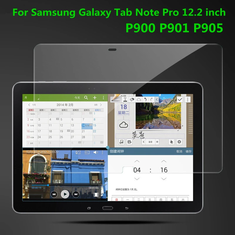 Tempered Glass For Samsung Galaxy Tab Note Pro 12.2 inch P900 P901 P905 SM-P900 SM-P901 12'' Tablet Screen Protector Film
Tempered Glass For Samsung Galaxy Tab Note Pro 12.2 inch P900 P901 P905 SM-P900 SM-P901 12'' Tablet Screen Protector Film