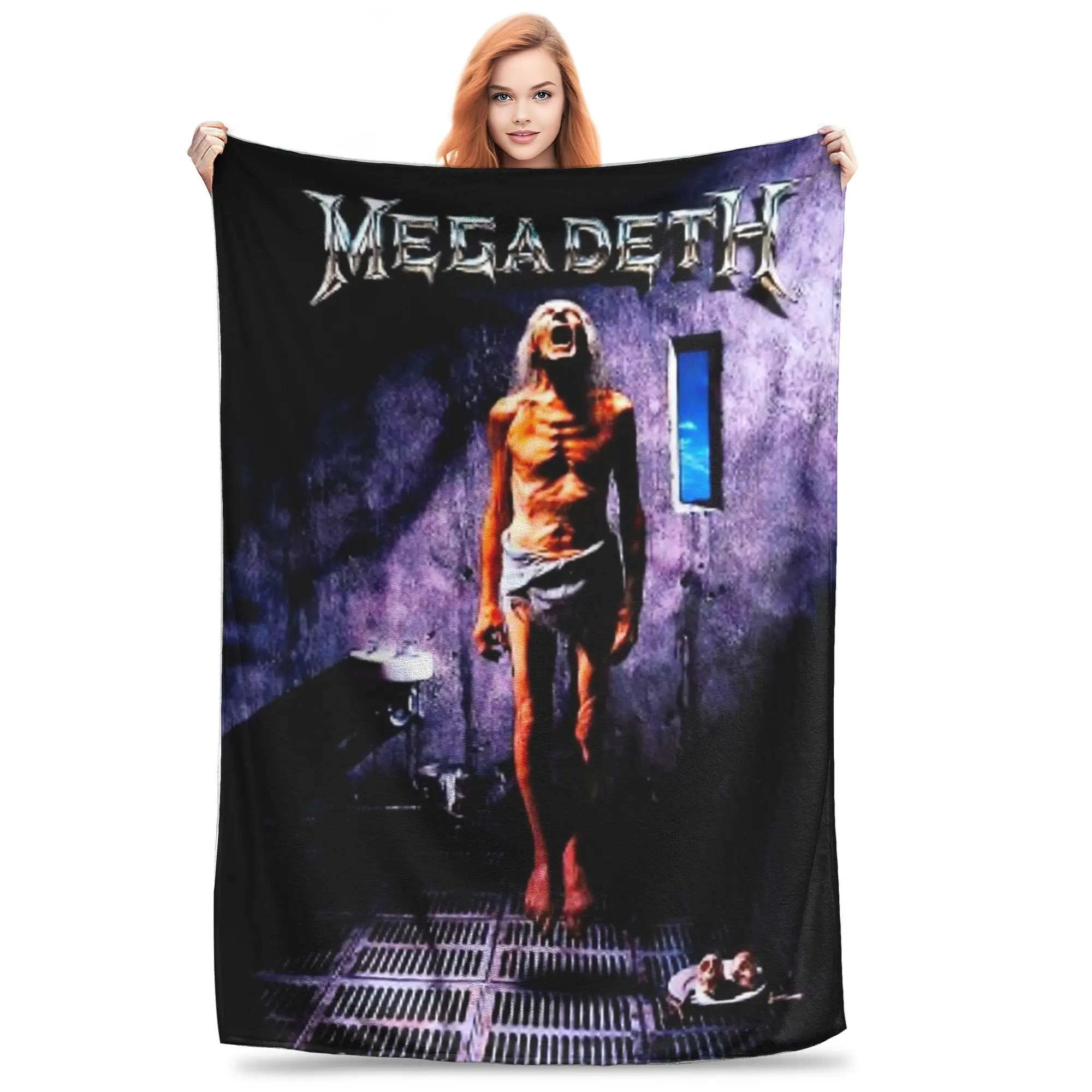 Megadeths Metal Band Flannel Throw Blankets Blanket for Bedding Couch Lightweight Quilt
Megadeths Metal Band Flannel Throw Blankets Blanket for Bedding Couch Lightweight Quilt