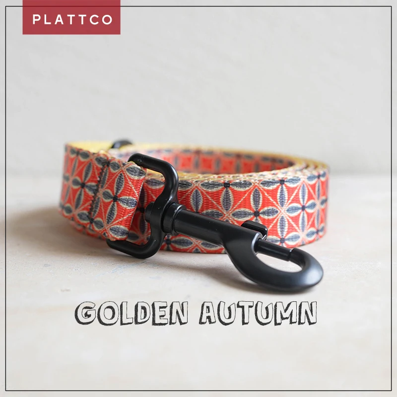 PLATTCO Поводок для собак из искусственного нейлона с принтом GOLDEN AUTUMN, поводок для маленьких, средних и больших собак, безопасный поводок для бега, прогулок, PDL304
PLATTCO Поводок для собак из искусственного нейлона с принтом GOLDEN AUTUMN, поводок для маленьких, средних и больших собак, безопасный поводок для бега, прогулок, PDL304