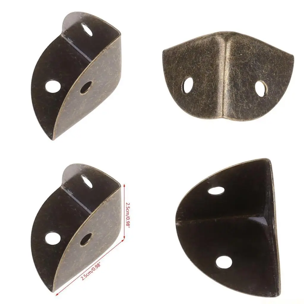 X90D Furniture Corner Protector Antique Bronze Decorative Metal Corner Guard for Storage Box Jewelry for Case Cab
X90D Furniture Corner Protector Antique Bronze Decorative Metal Corner Guard for Storage Box Jewelry for Case Cab