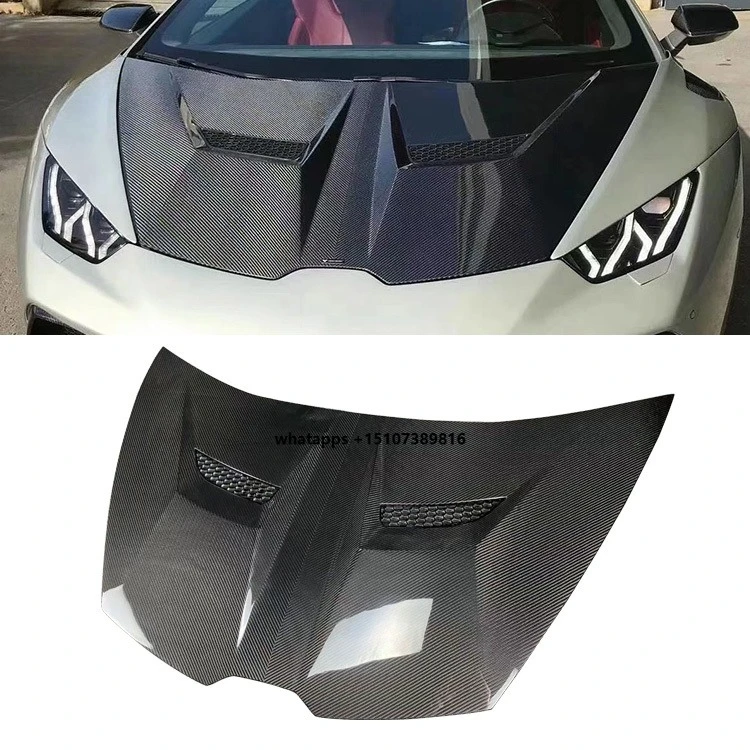 Carbon Fiber Glass Car Hood for Lambor Huracan LP610 LP580 Carbon Fiber Glass Bonnet Engine Hood
Carbon Fiber Glass Car Hood for Lambor Huracan LP610 LP580 Carbon Fiber Glass Bonnet Engine Hood