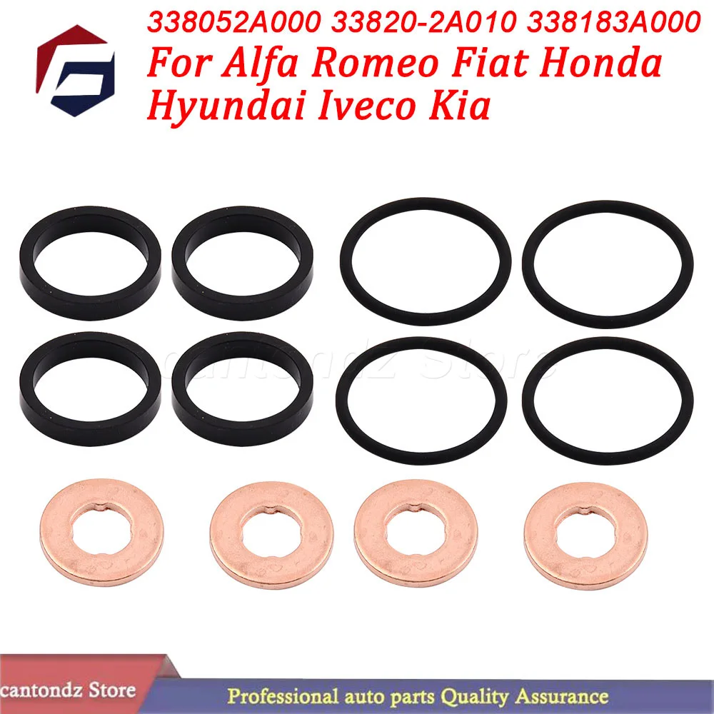New Injector Seal Kit For Alfa Romeo Fiat Honda Hyundai Iveco Kia 338052A000 33820-2A010 338183A000 High Quality Car Accessories
New Injector Seal Kit For Alfa Romeo Fiat Honda Hyundai Iveco Kia 338052A000 33820-2A010 338183A000 High Quality Car Accessories