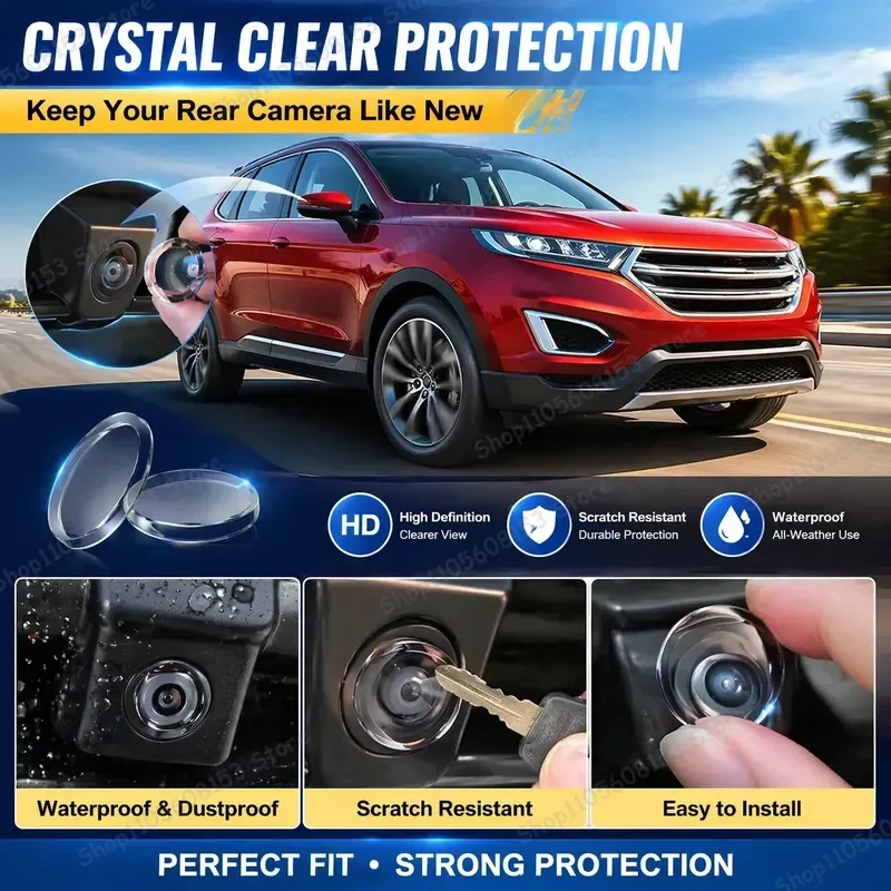 For Ford Edge 2015–2026 360 Degree Reverse Camera Cover with Scratch Resistant Polycarbonate Lens Protector Set of 2
For Ford Edge 2015–2026 360 Degree Reverse Camera Cover with Scratch Resistant Polycarbonate Lens Protector Set of 2