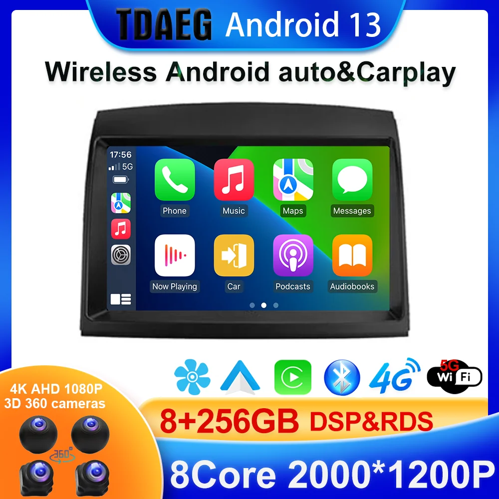 Android 13 8+256G Car Multimedia For Toyota Sienna 2 XL20 2003-2010 360 Panoramic Radio GPS CarPlay Head Unit BT5.0
Android 13 8+256G Car Multimedia For Toyota Sienna 2 XL20 2003-2010 360 Panoramic Radio GPS CarPlay Head Unit BT5.0