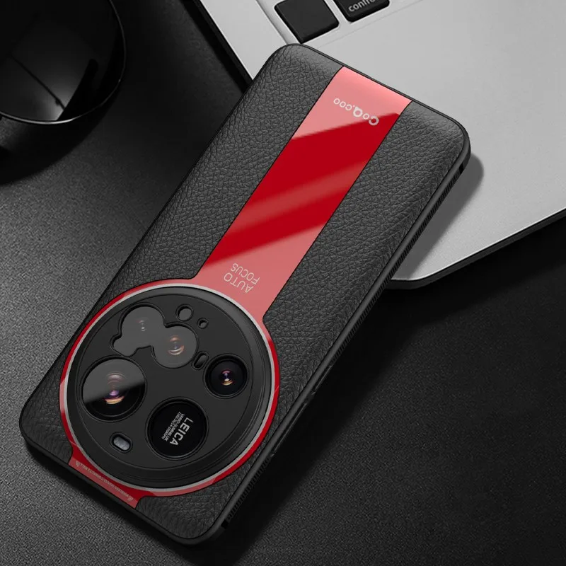 For Xiaomi 15 Ultra Case Luxury Lichi Leather +Soft TPU Ultra Thin Lens Protection Slim Matte Cover for Xiaomi Mi 15 Ultra
For Xiaomi 15 Ultra Case Luxury Lichi Leather +Soft TPU Ultra Thin Lens Protection Slim Matte Cover for Xiaomi Mi 15 Ultra