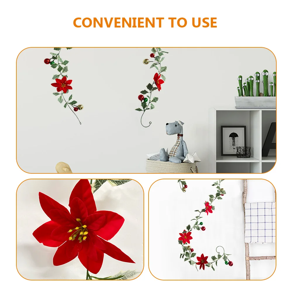 Christmas Rattan Ornaments Artificial Garland Window Garlands Rustic Decor Outdoor Decoration Xmas Silk Cloth
Christmas Rattan Ornaments Artificial Garland Window Garlands Rustic Decor Outdoor Decoration Xmas Silk Cloth