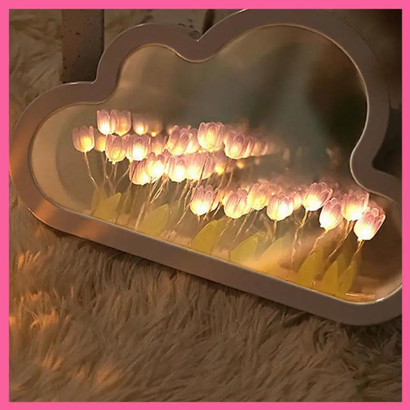 1 Piece Cloud-Mirror Night Light Small Mirror Desktop Light-Emitting Ornaments E
1 Piece Cloud-Mirror Night Light Small Mirror Desktop Light-Emitting Ornaments E
