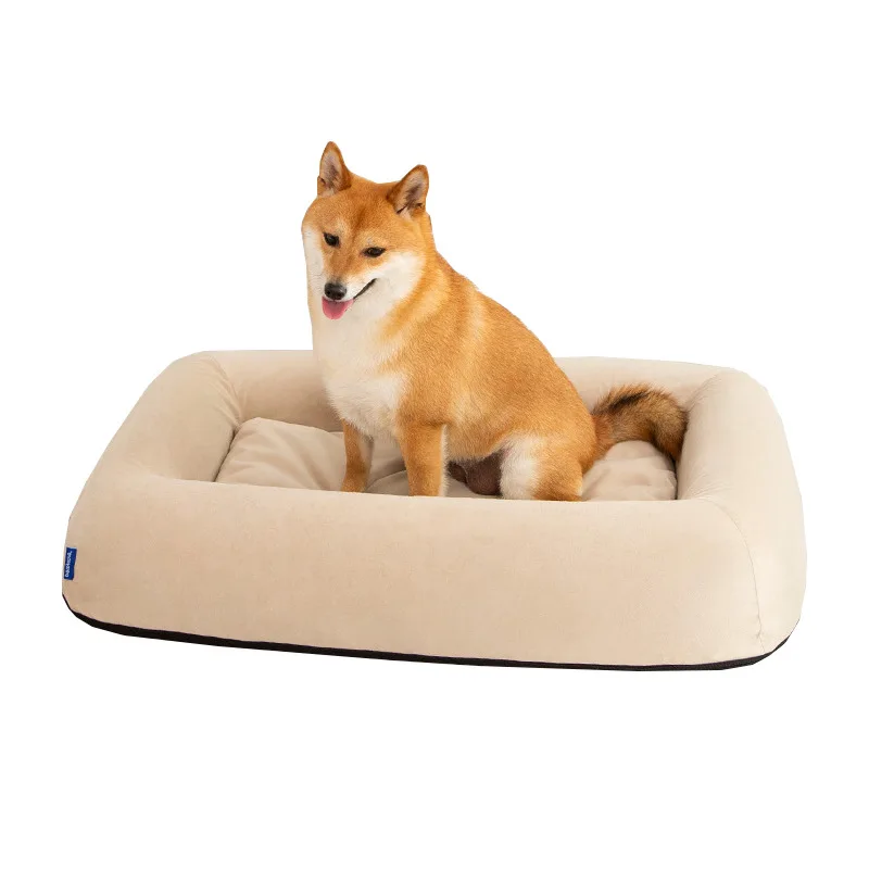 Suitable for large cats and dogs, removable and washable pet sofa square bed, anti-splashing water
Suitable for large cats and dogs, removable and washable pet sofa square bed, anti-splashing water