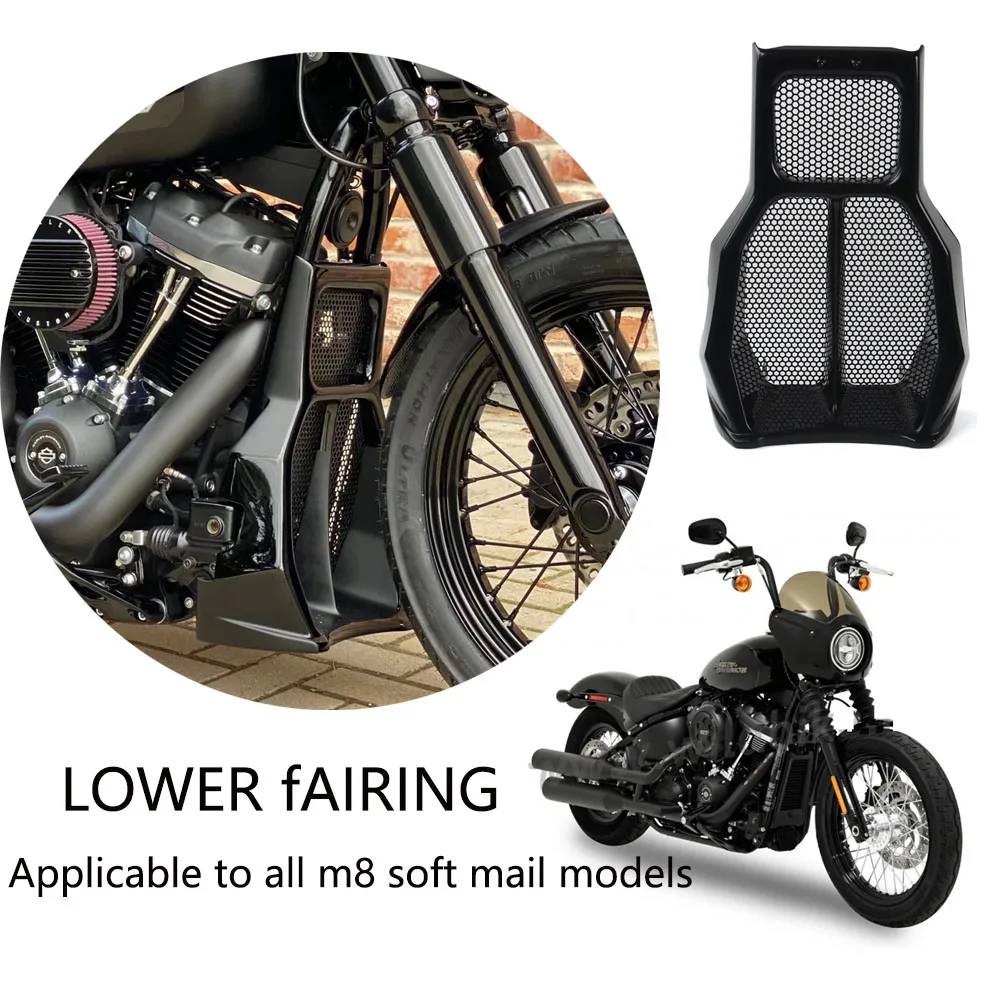 For Fat Bob 2018-2024 motorcycle accessories motorcycle fairing front lower spoiler fairing mudguard 
For Fat Bob 2018-2024 motorcycle accessories motorcycle fairing front lower spoiler fairing mudguard