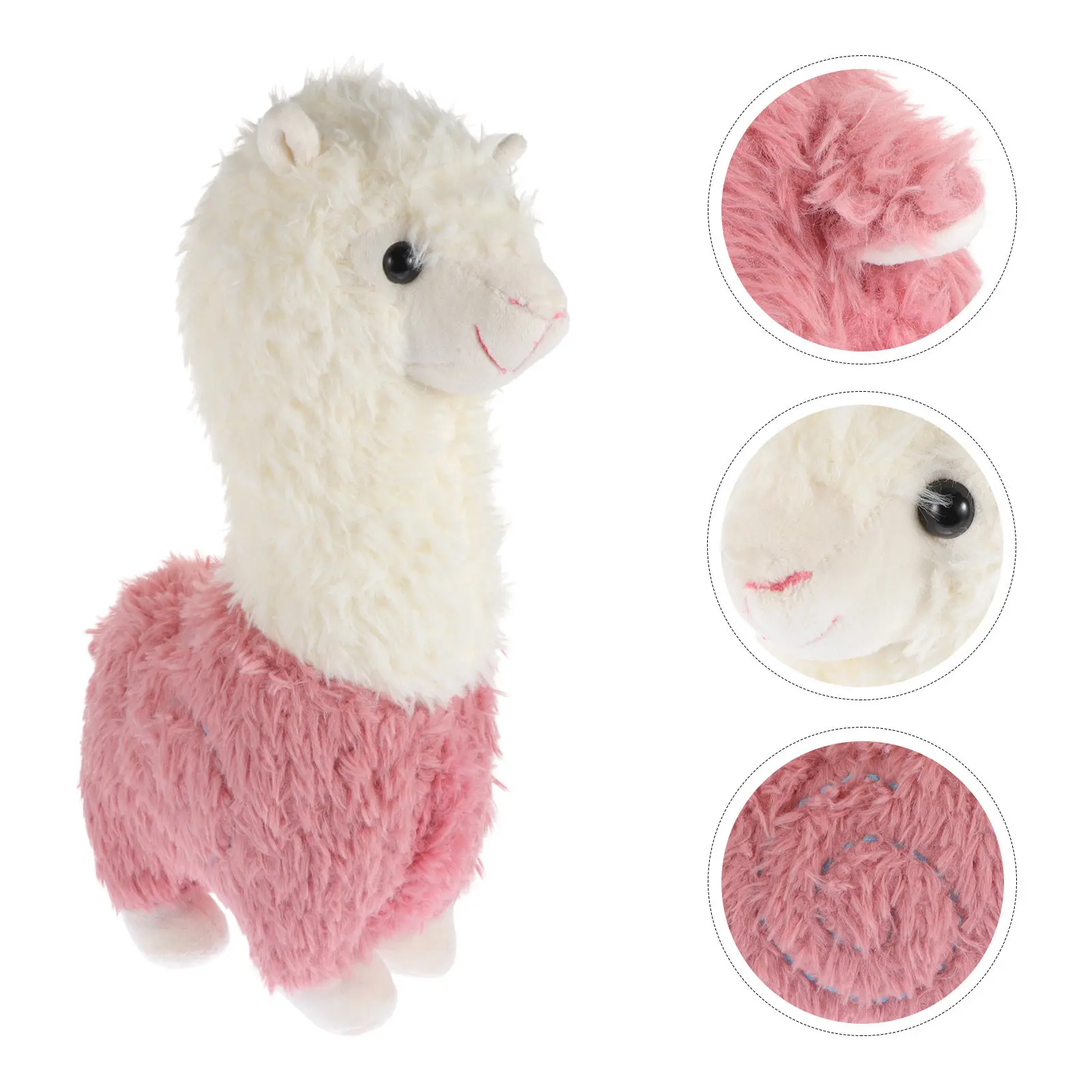 Premium Alpaca Stuffed Animal Made of High Quality PP Cotton Fine Craftsmanship Adorable Room Decor Kids Playtime
Premium Alpaca Stuffed Animal Made of High Quality PP Cotton Fine Craftsmanship Adorable Room Decor Kids Playtime