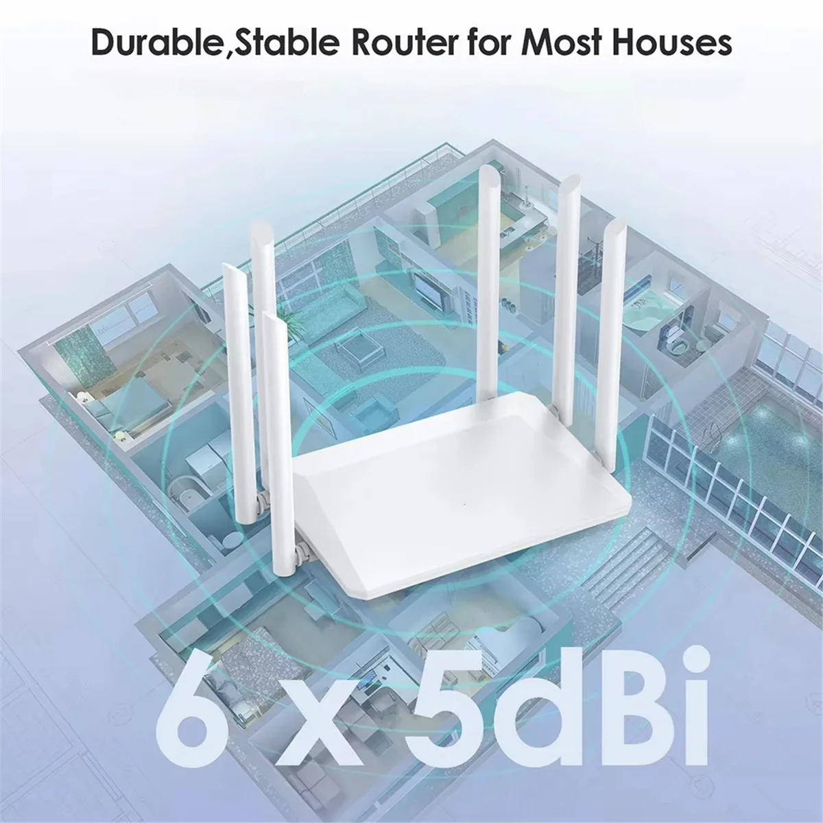 PBD-n1200M Wireless Router External Antenna Modem Router Wide Coverage WiFi Repeater 5GHz Home Office Signal Router
PBD-n1200M Wireless Router External Antenna Modem Router Wide Coverage WiFi Repeater 5GHz Home Office Signal Router