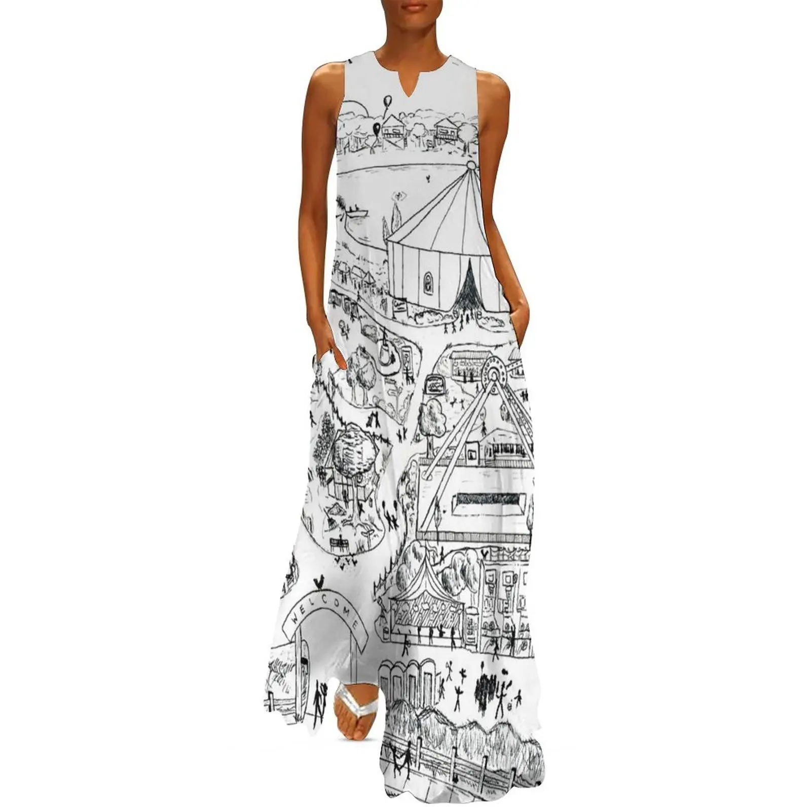 JB's Carnival Fun Long Dress women's clothing summer 2025 novelties Dress woman Beachwear
JB's Carnival Fun Long Dress women's clothing summer 2025 novelties Dress woman Beachwear