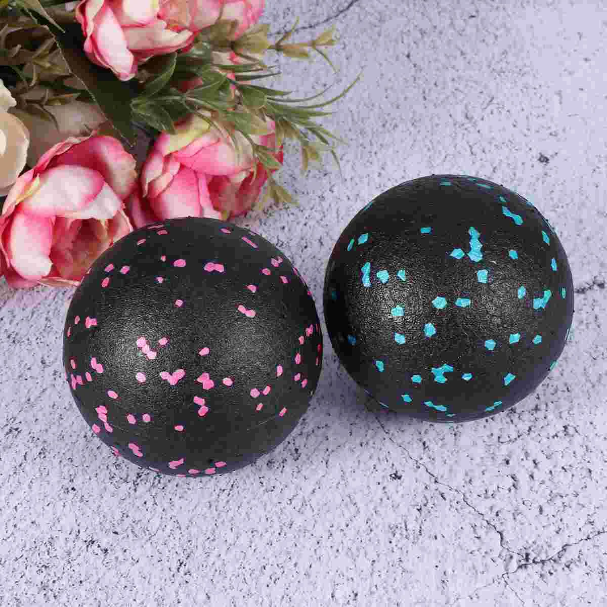 2pcs Yoga Auxiliary Ball Fitness Ball Convenient Exercise Ball Foot Massage Ball for Home Inside (Pink Dot Pattern + Green Dot P
2pcs Yoga Auxiliary Ball Fitness Ball Convenient Exercise Ball Foot Massage Ball for Home Inside (Pink Dot Pattern + Green Dot P