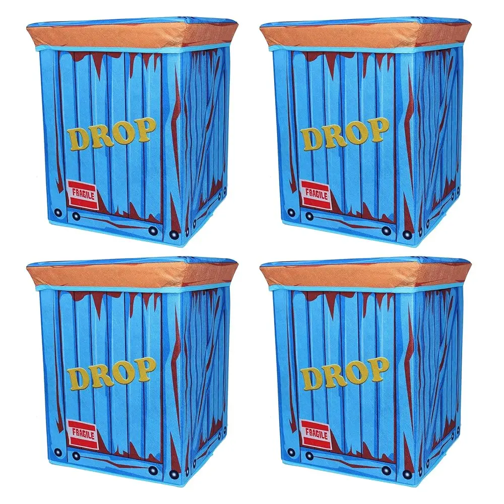 Tidyfriend Fabric Lootbox Big, 4 Pa Collapsible Box 18”X14”X14” Stackable Supply Bin, Durable & Space Saving Organizer In Fun
Tidyfriend Fabric Lootbox Big, 4 Pa Collapsible Box 18”X14”X14” Stackable Supply Bin, Durable & Space Saving Organizer In Fun