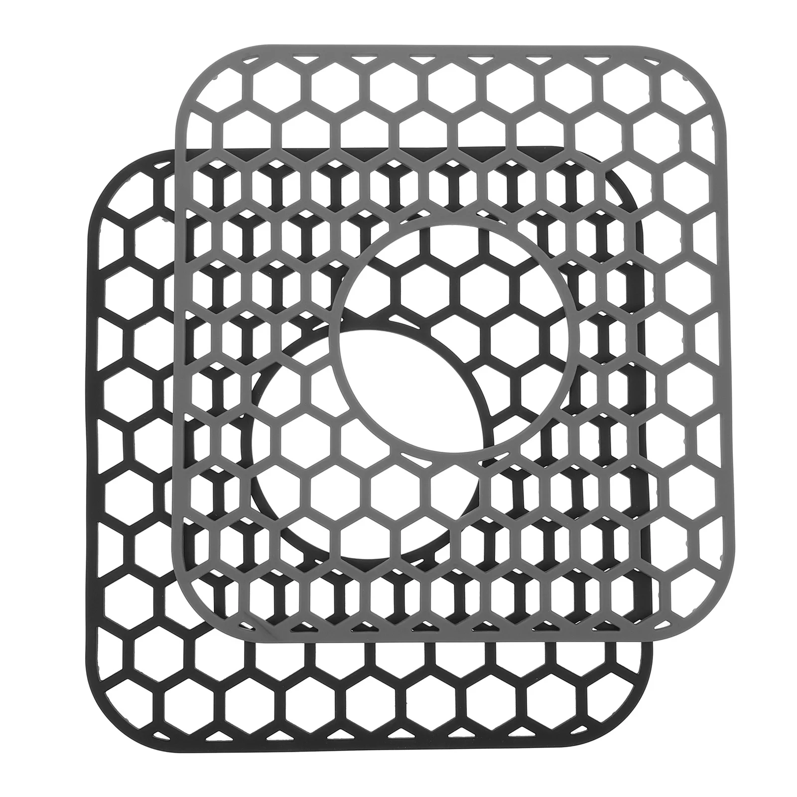 2pcs Silicone Sink Protector 31.5X29.2Cm Honeycomb Non-Slip Kitchen Drain Pad Dish Drying Tray Countertop Water-Draining
2pcs Silicone Sink Protector 31.5X29.2Cm Honeycomb Non-Slip Kitchen Drain Pad Dish Drying Tray Countertop Water-Draining
