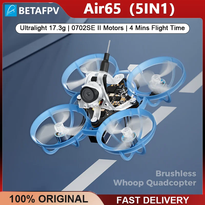 BETAFPV Air65 FPV Drone 1S Whoop Racing/Дрон для фристайла Легкий радиоуправляемый квадрокоптер для начинающих
BETAFPV Air65 FPV Drone 1S Whoop Racing/Дрон для фристайла Легкий радиоуправляемый квадрокоптер для начинающих