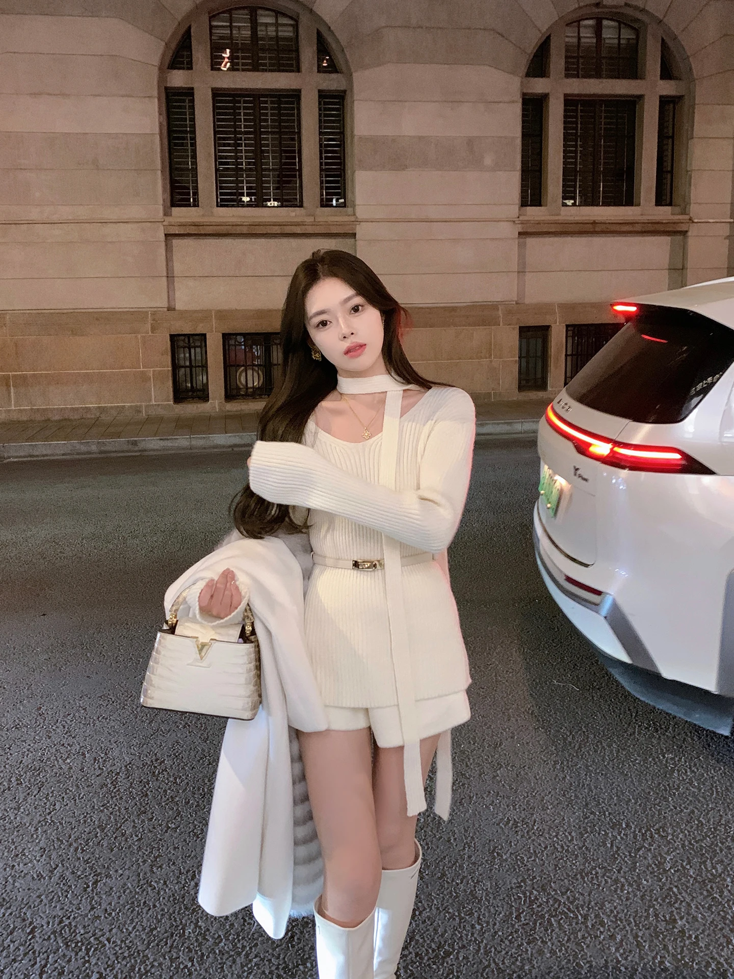 ByYou Winter New V-Ne Thiened Long Sve Woolen Knitted Sweater Women's Slim Fit Top Casual Sle Inner Wear Base irt
ByYou Winter New V-Ne Thiened Long Sve Woolen Knitted Sweater Women's Slim Fit Top Casual Sle Inner Wear Base irt