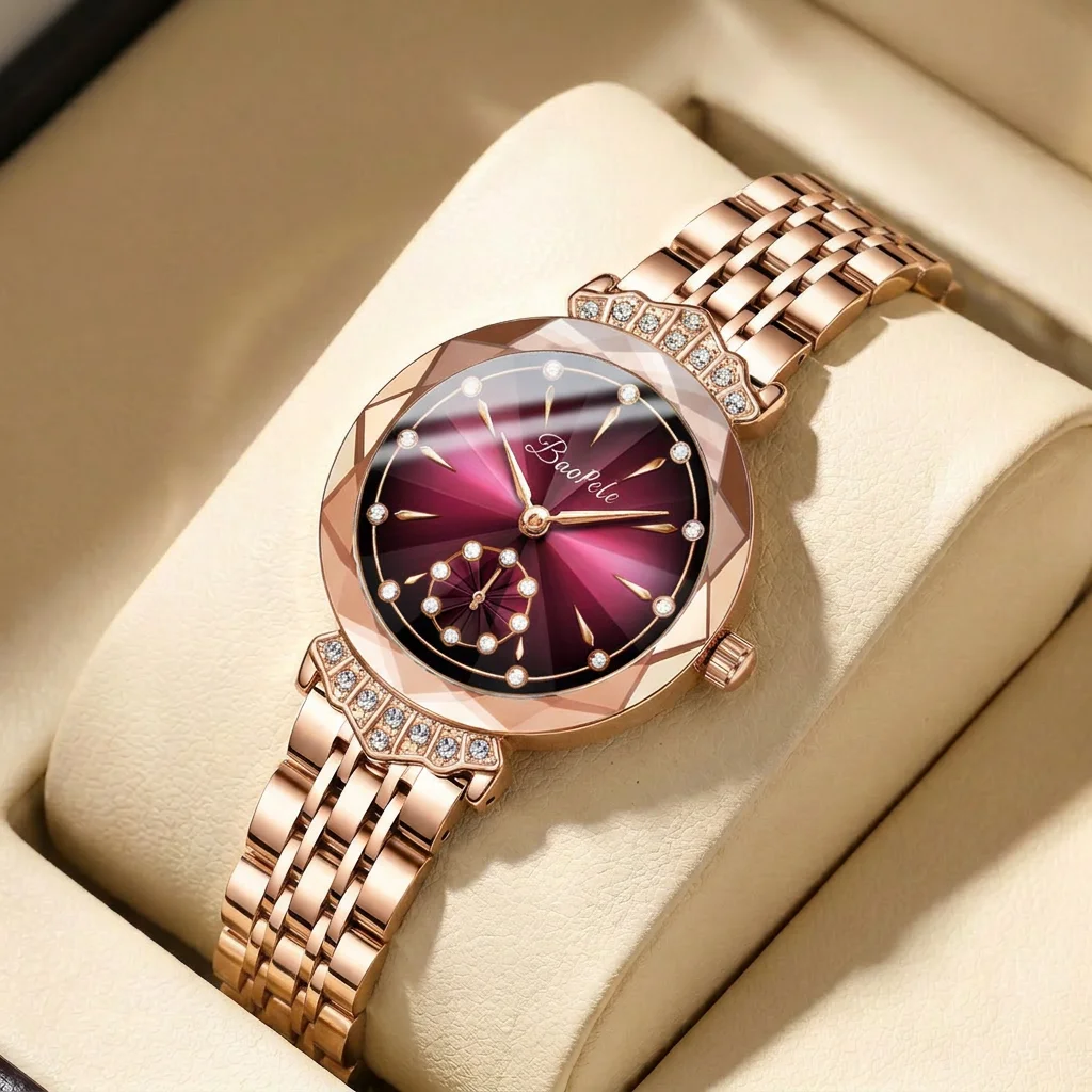 1pcs Women's red dial alloy strap vintage fashion classic fashion details Quartz Watch for business party holiday
1pcs Women's red dial alloy strap vintage fashion classic fashion details Quartz Watch for business party holiday