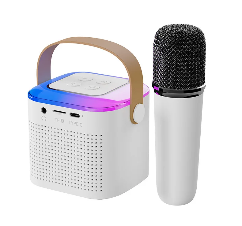 Portable Wireless Karaoke Machine with Dual Microphones Powerful BT Speaker for Indoor Outdoor Party Activities Battery Powered
Portable Wireless Karaoke Machine with Dual Microphones Powerful BT Speaker for Indoor Outdoor Party Activities Battery Powered